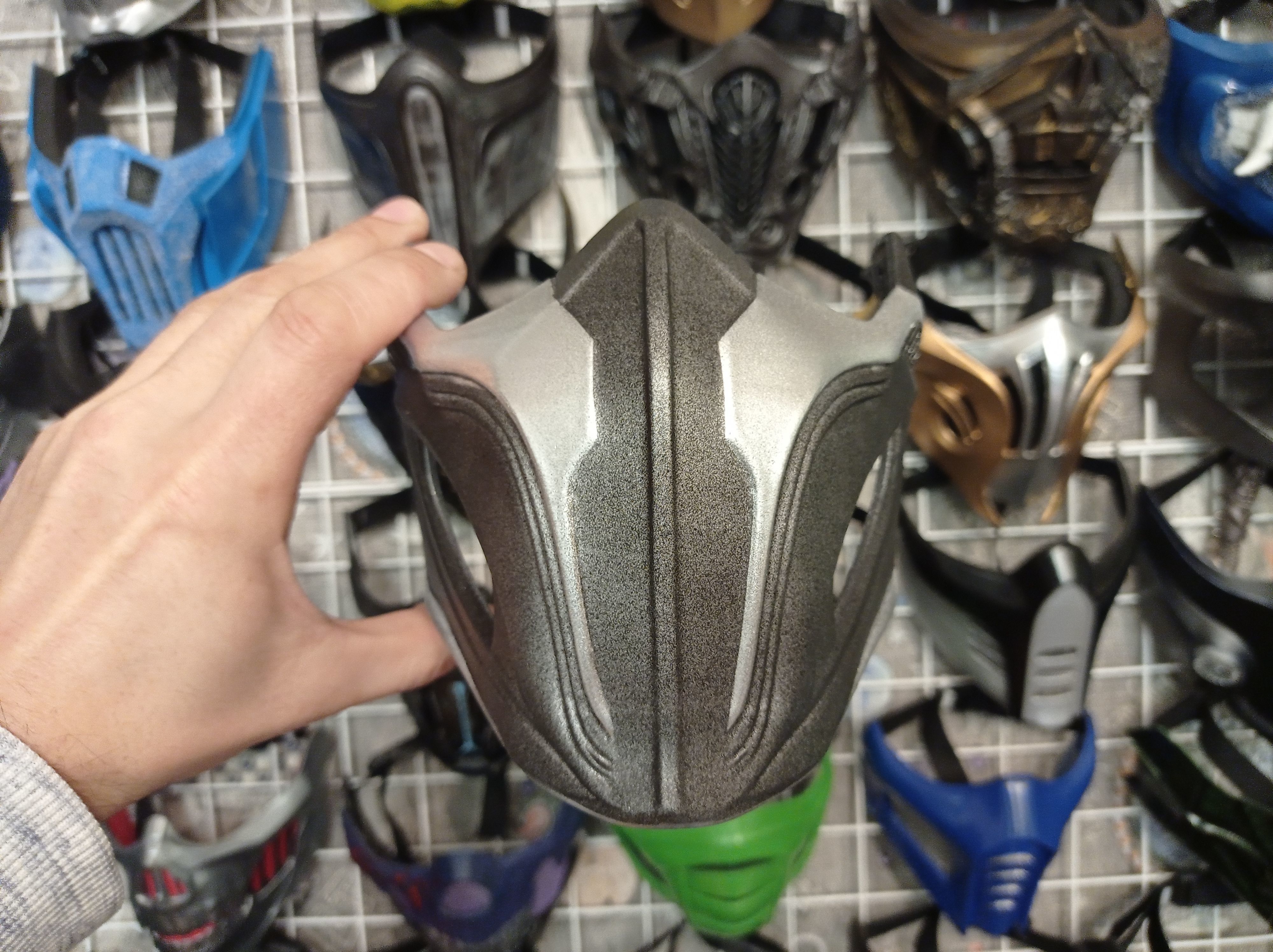 Rain mask from Mortal Kombat 11 - Secret Son 3D print model_5