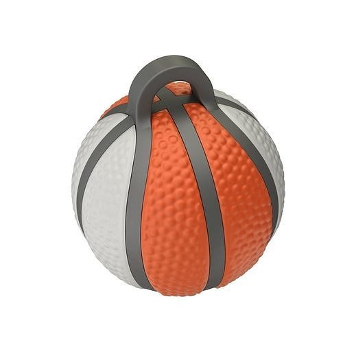 Printable Basketball For Keychain 3D print model
