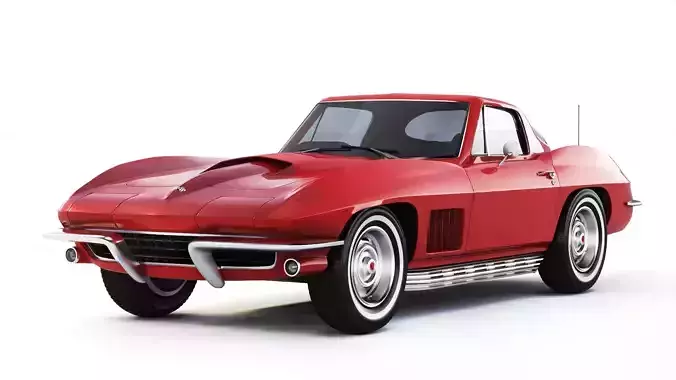 Chevrolet Corvette Stingray C2 1967 3D model