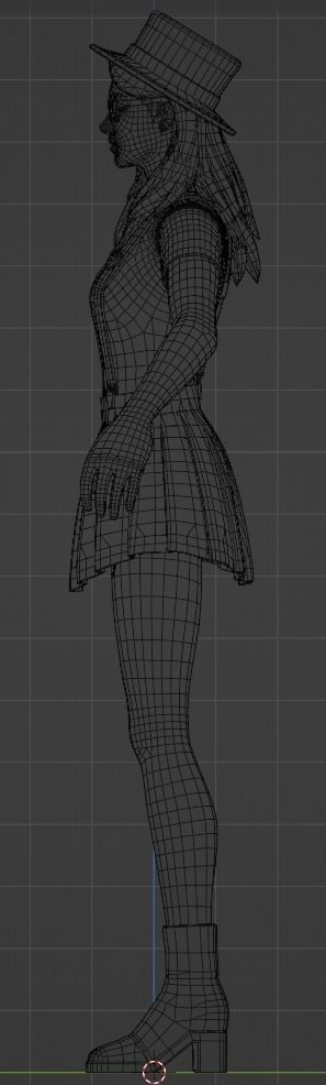 Pepper Thorne - Fortnite Low-poly 3D model_20