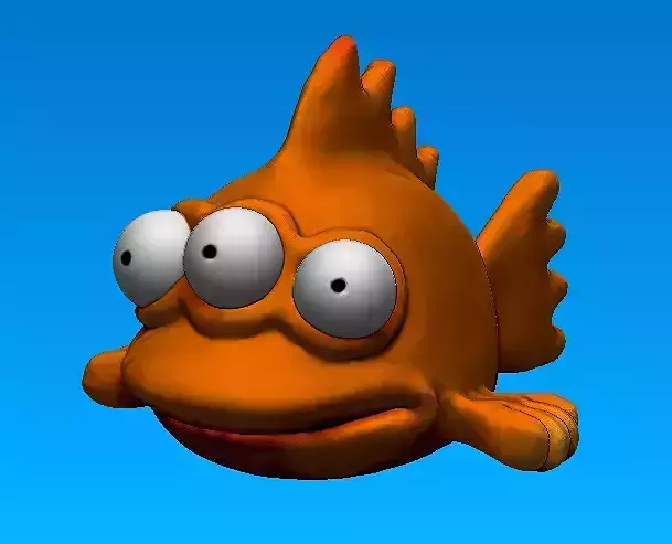 BLINKY FISH THE SIMPSON