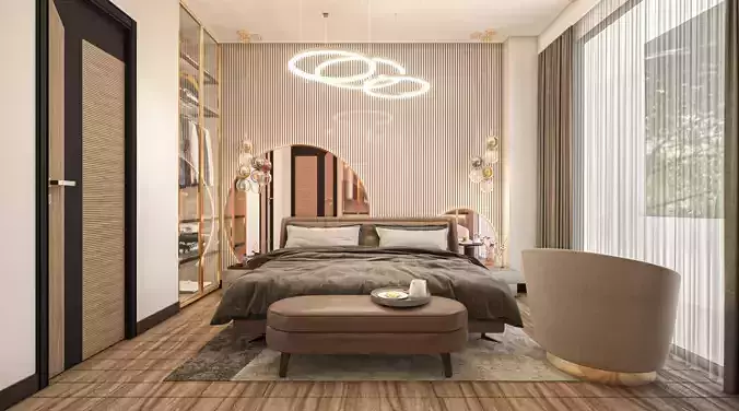 Penthouse design 3D model