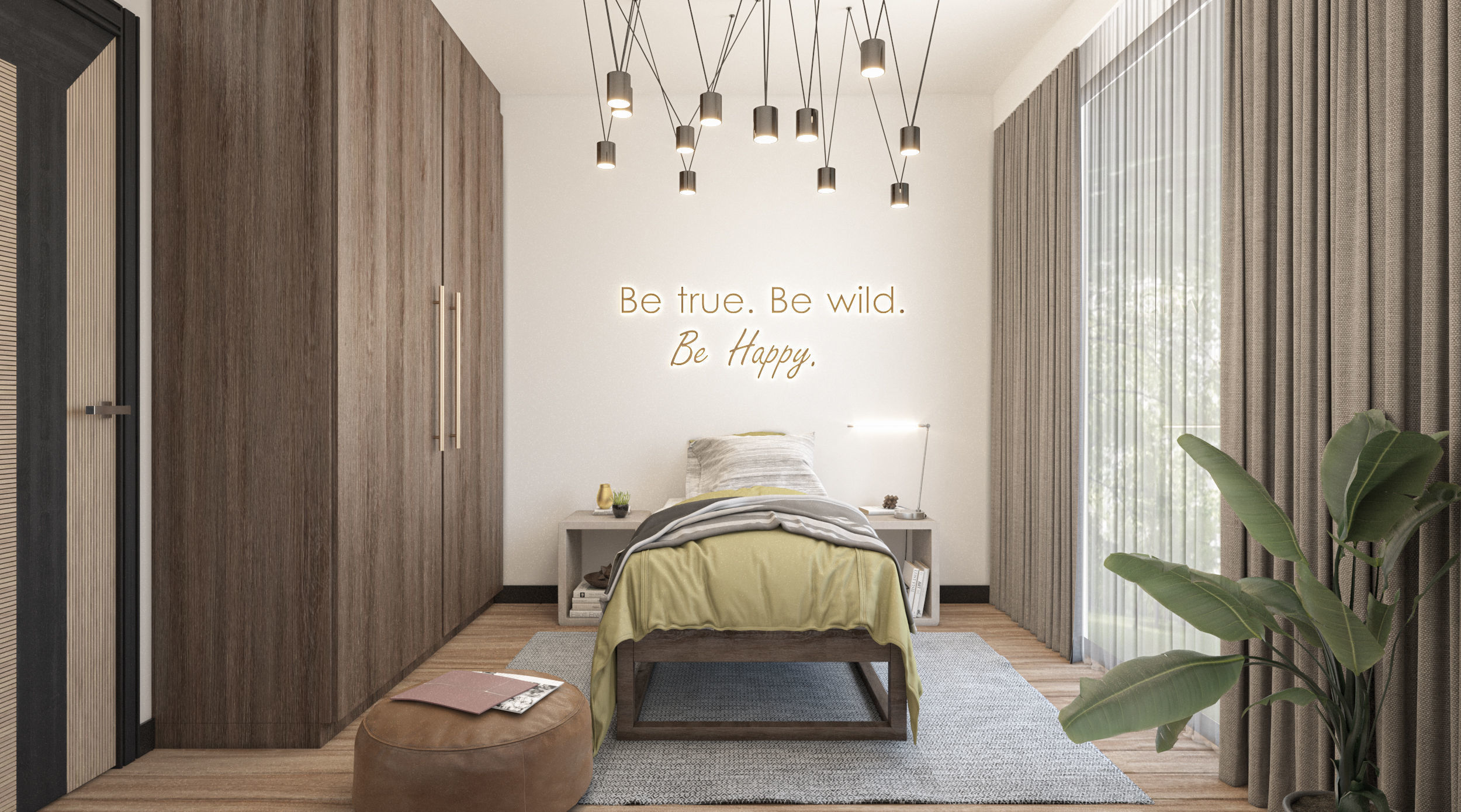 Penthouse design 3D model_4