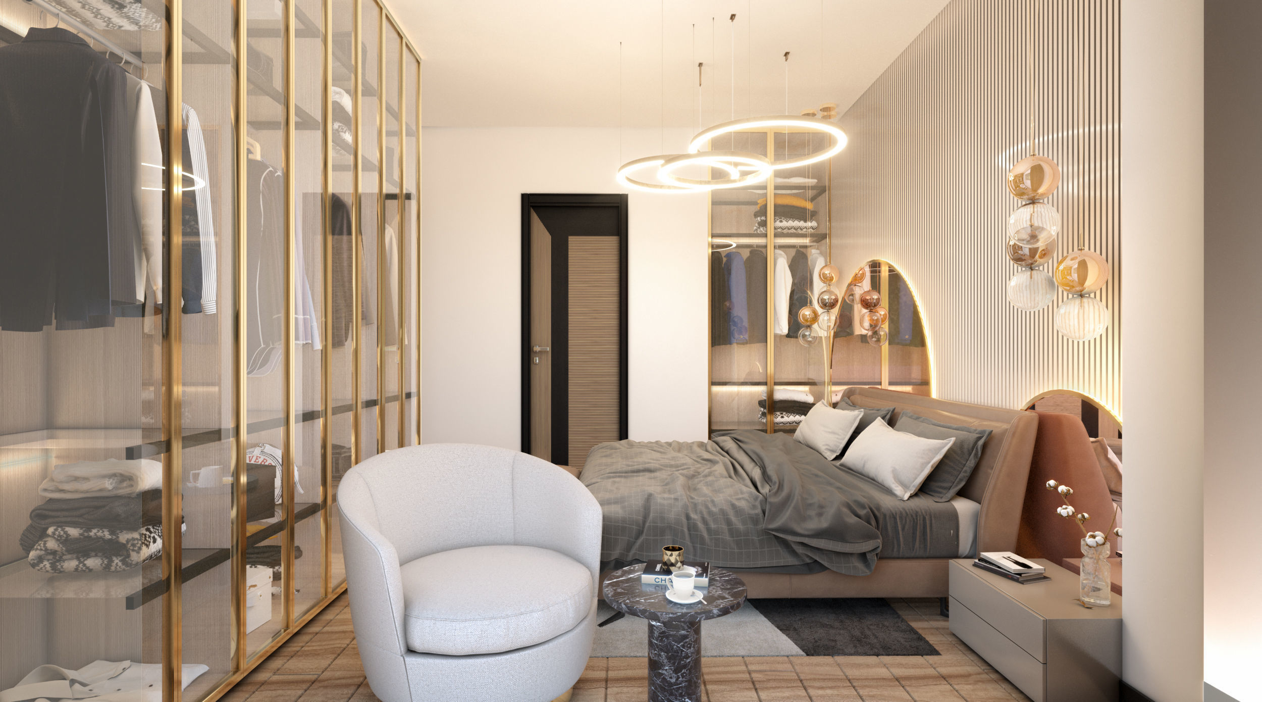 Penthouse design 3D model_1