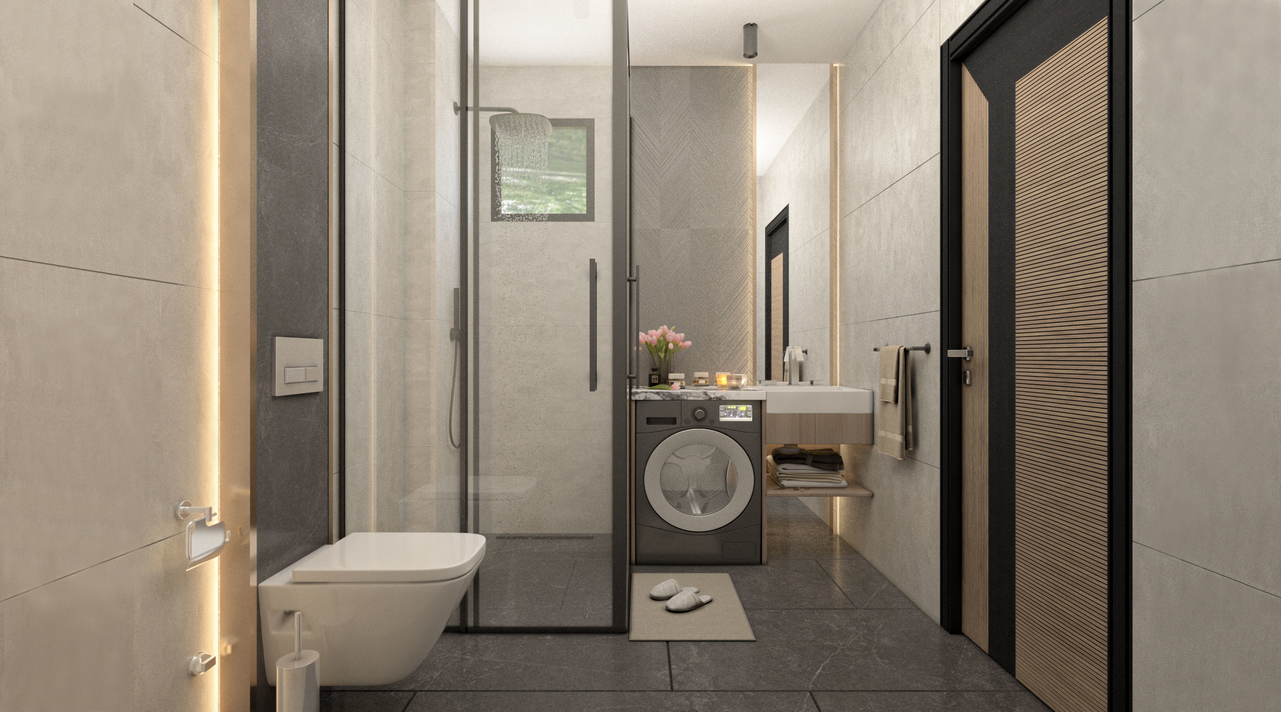 Penthouse design 3D model_7