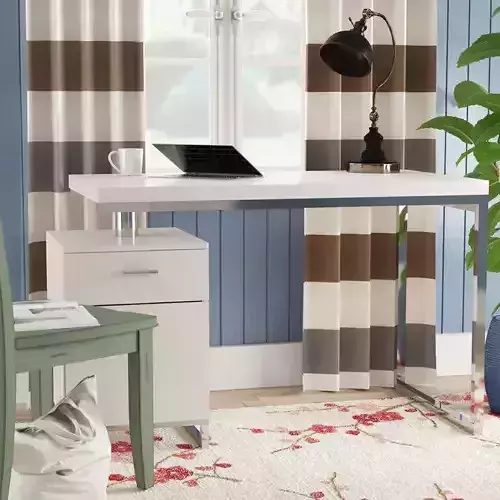 Abdulwahab Reversible Credenza Desk