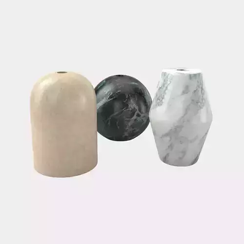 Salvatori Mono Stone Vase 3D model