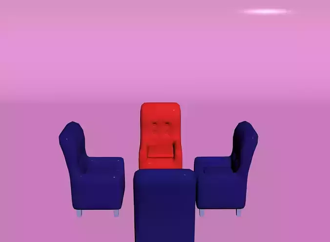 3D Sofa chair