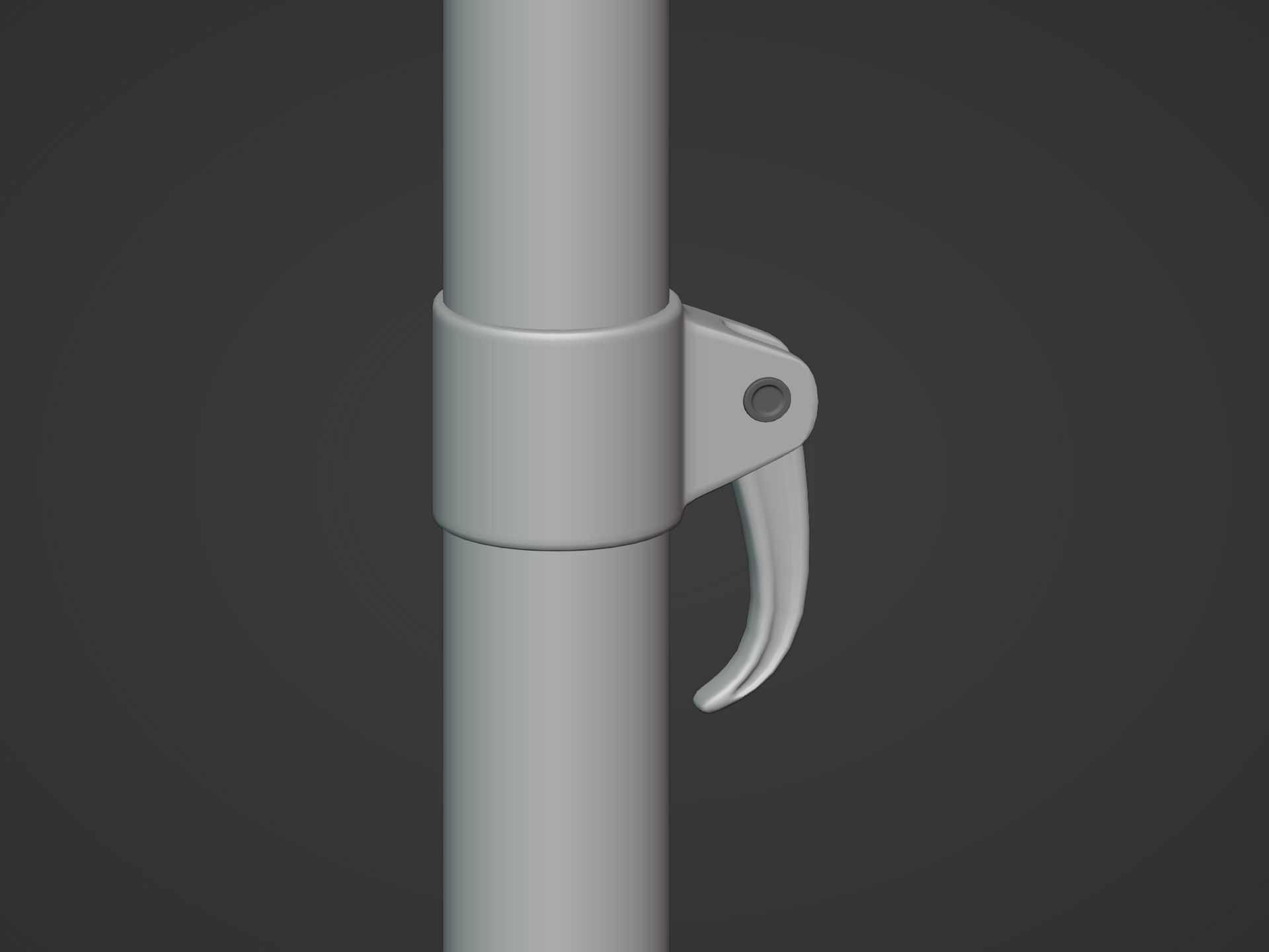 Beach Umbrellas Pack Low-poly 3D model_22