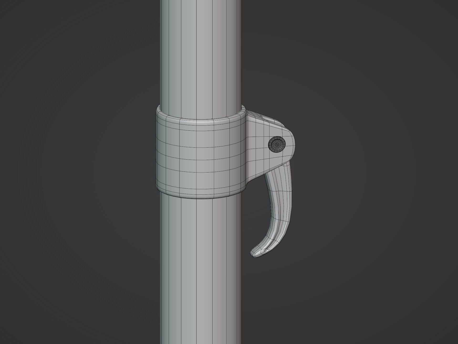 Beach Umbrellas Pack Low-poly 3D model_23