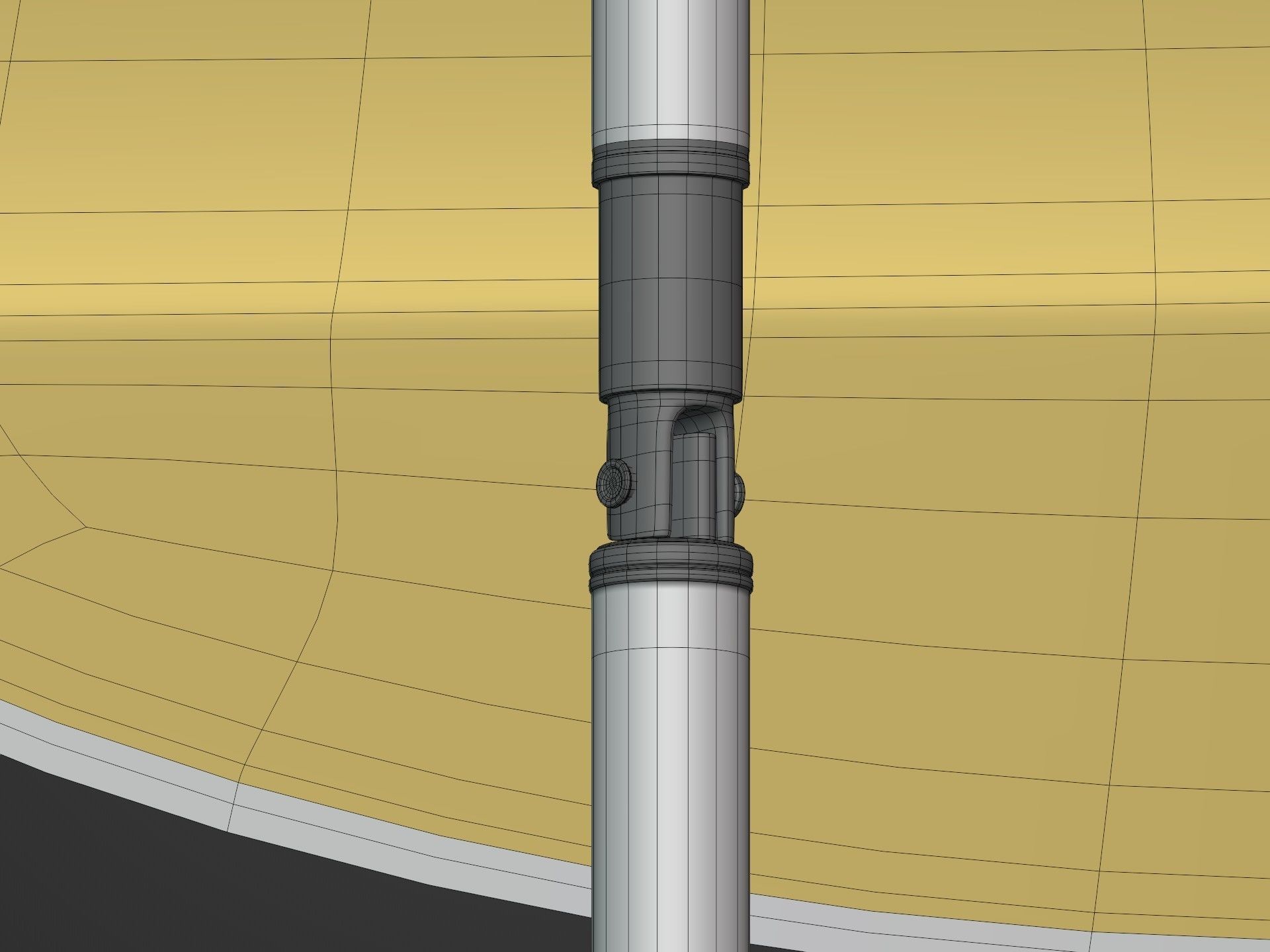 Beach Umbrellas Pack Low-poly 3D model_21