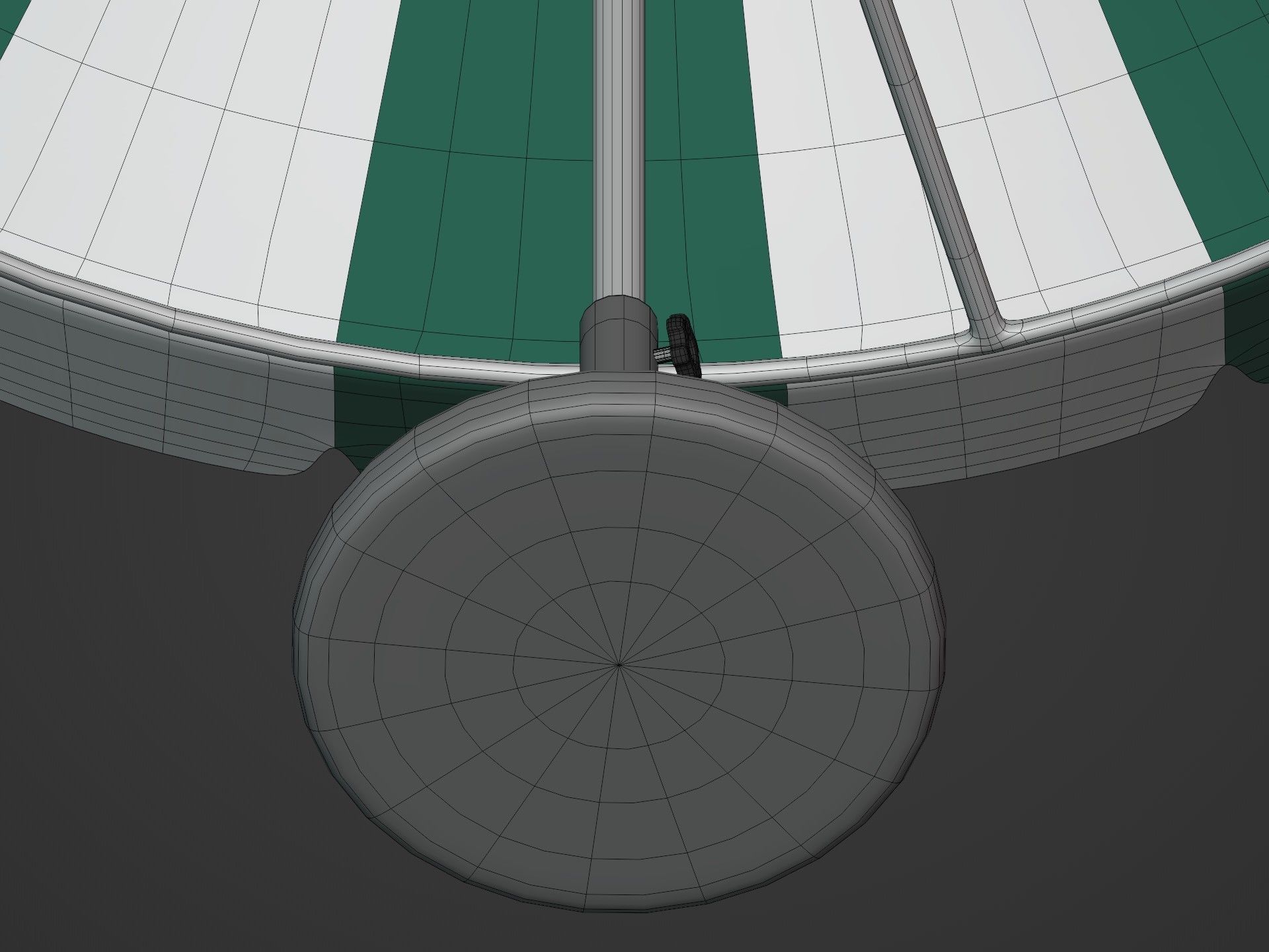 Beach Umbrellas Pack Low-poly 3D model_33