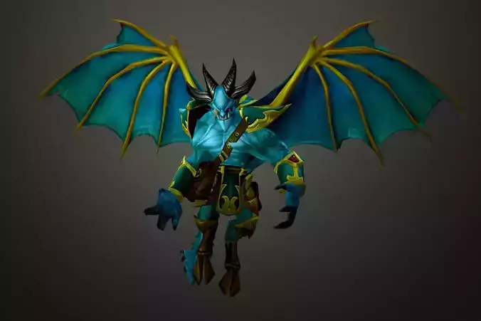 Fantasy Chess RPG Character - Gargoyle