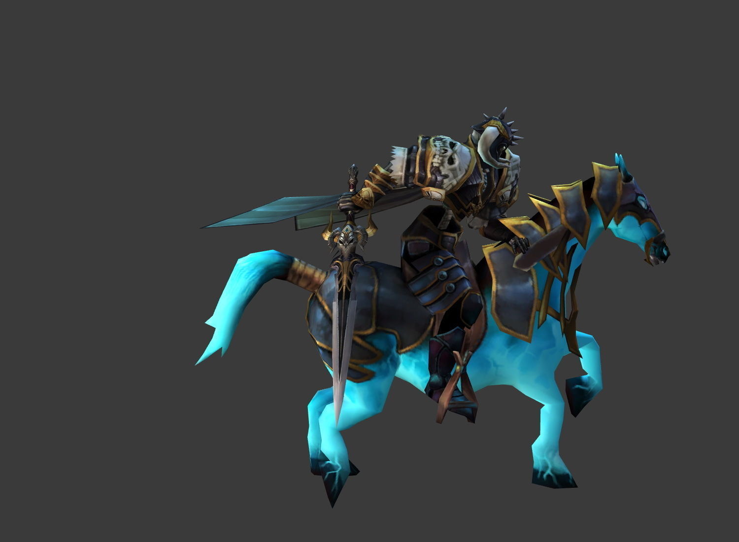 Fantasy Chess RPG Character - Ghost Rich Low-poly 3D model_2