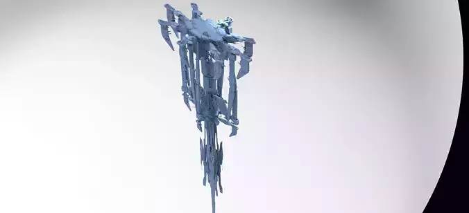 Alien Sci-fi base platforms 11 