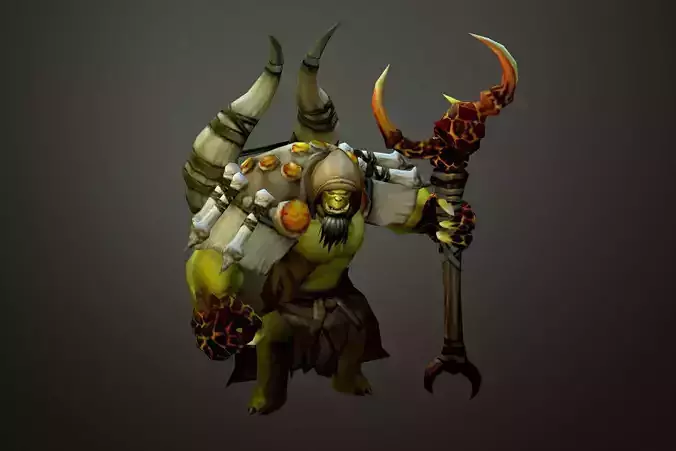 Fantasy Chess RPG Character - Gudone