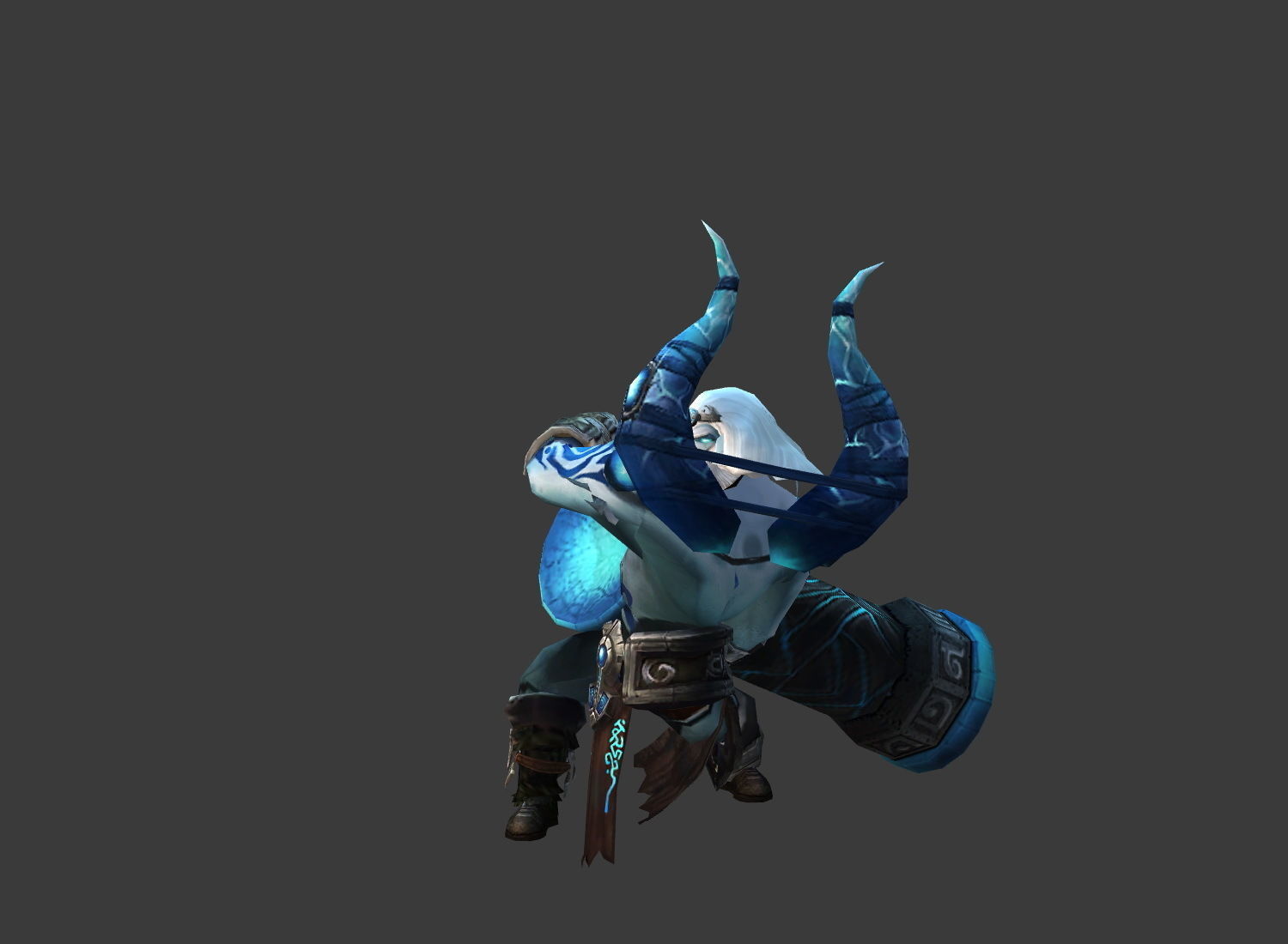 Fantasy Chess RPG Character - Gyges Low-poly 3D model_2