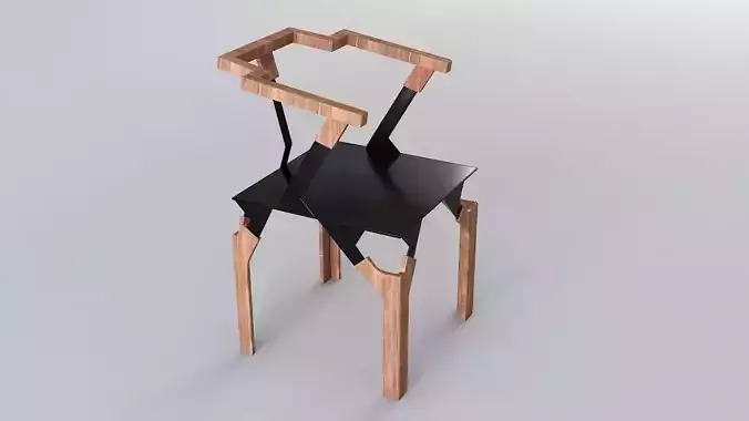 Chair 1021 3D model