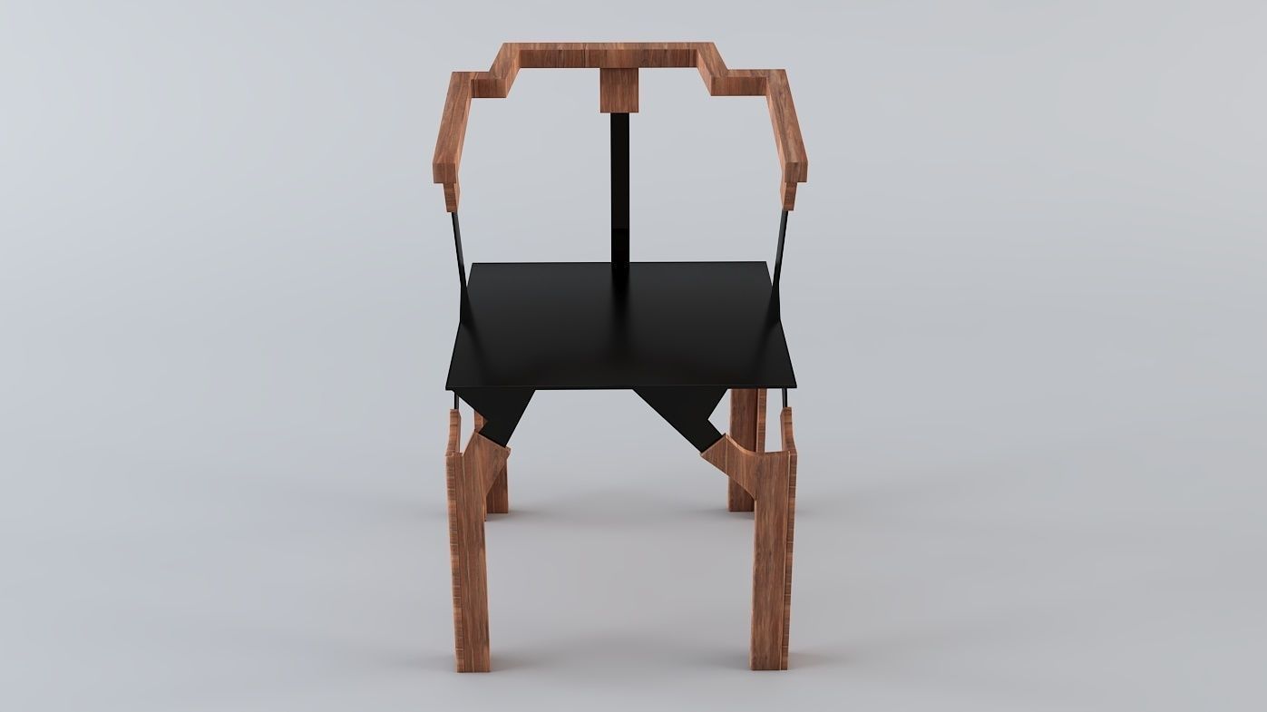 Chair 1021 3D model_1
