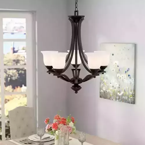 Cadiz Light Shaded Empire Chandelier