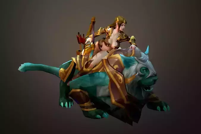 Fantasy Chess RPG Character - Merida