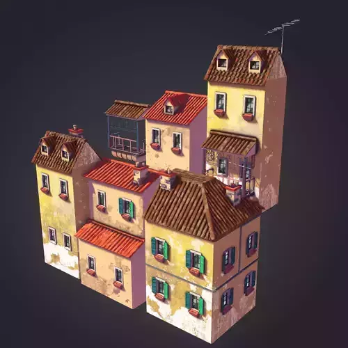 Stylized Houses LITE version