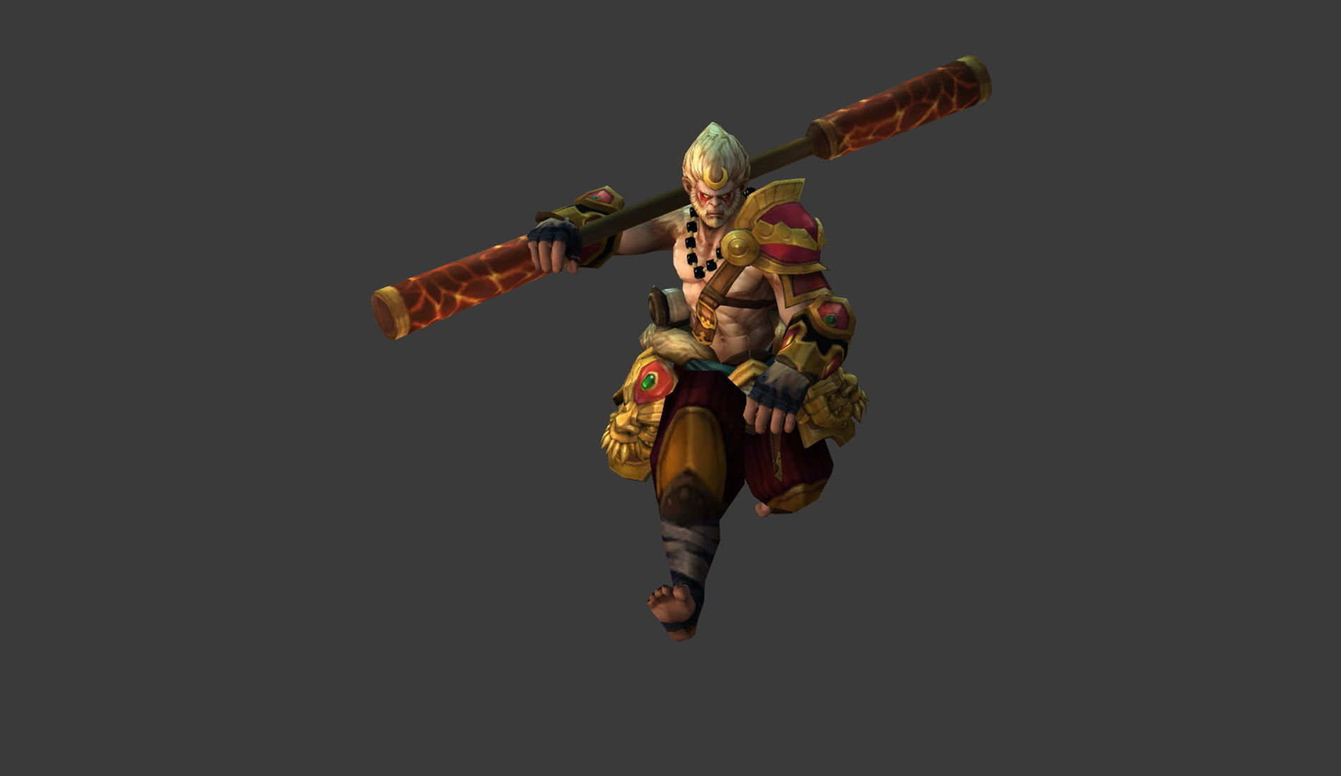 Fantasy Chess RPG Character - Ogong Low-poly 3D model_2