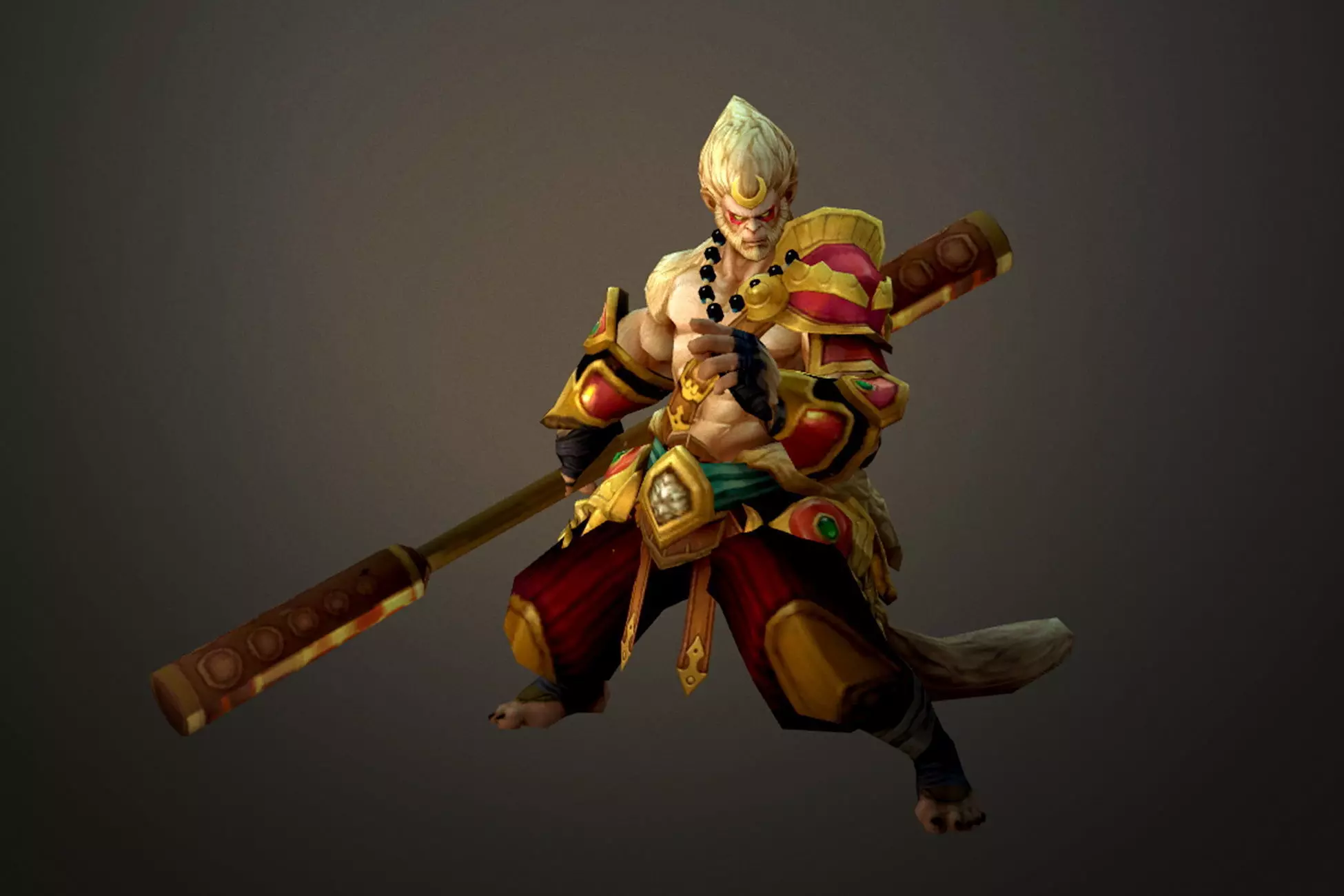 Fantasy Chess RPG Character - Ogong Low-poly 3D model_0