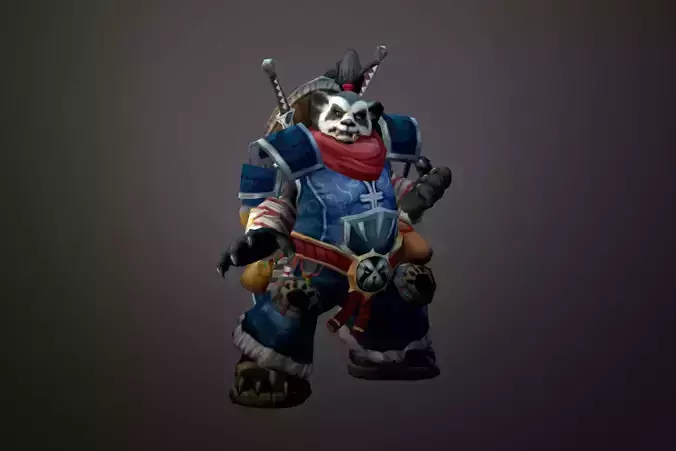 Fantasy Chess RPG Character - Pandanin