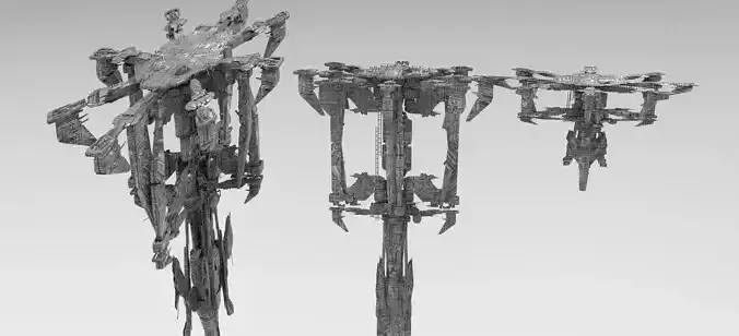 Moon base platforms 3 designs