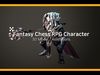 Fantasy Chess RPG Character - Skelking Low-poly 3D model_1