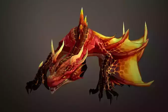 Fantasy Chess RPG Character - Smaug