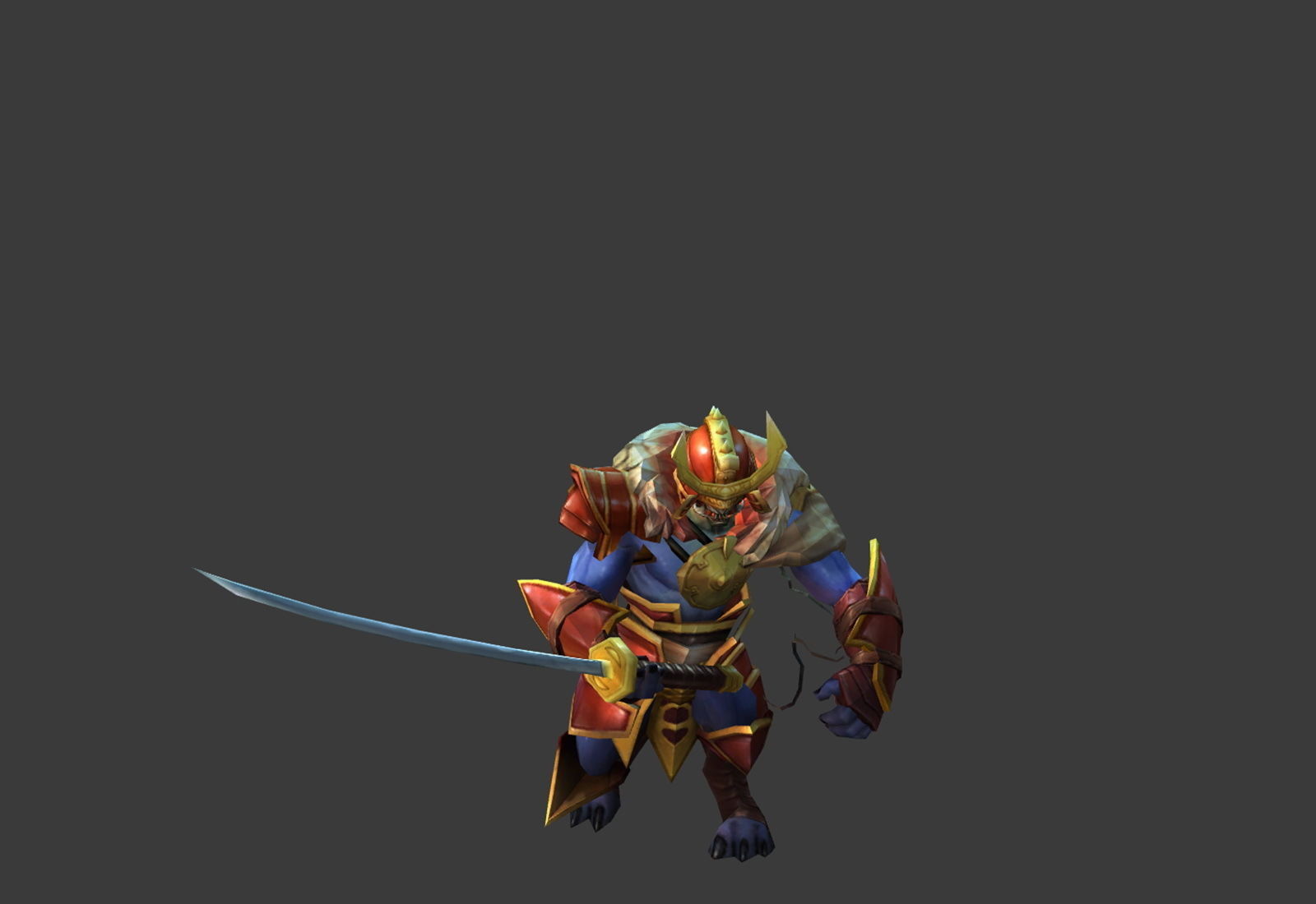 Fantasy Chess RPG Character - Sodoom Low-poly 3D model_4