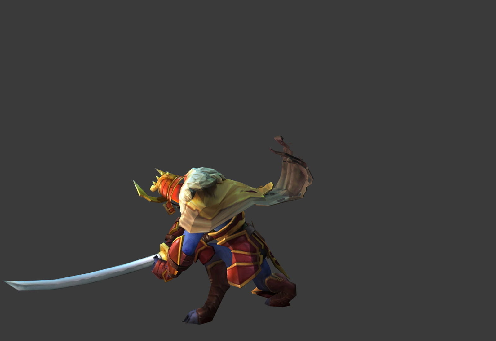 Fantasy Chess RPG Character - Sodoom Low-poly 3D model_3