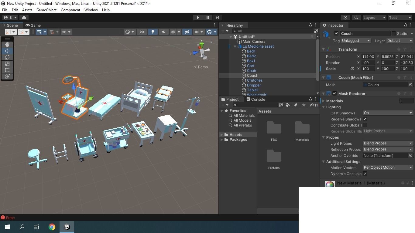 Low poly Medicine asset Low-poly 3D model_12