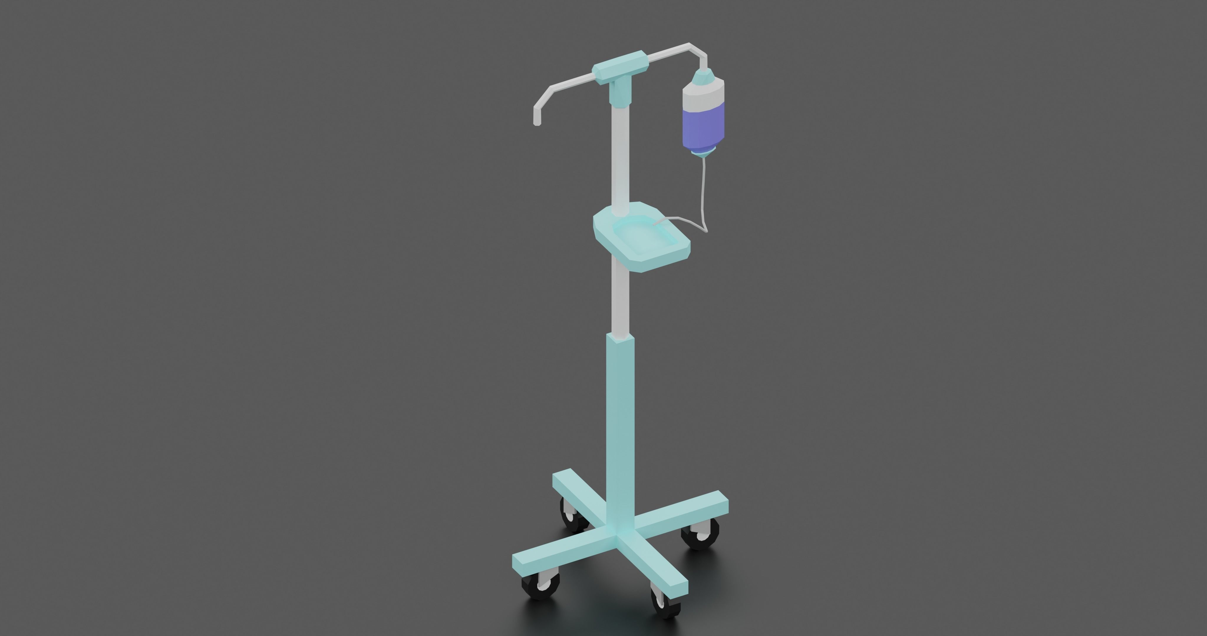 Low poly Medicine asset Low-poly 3D model_9