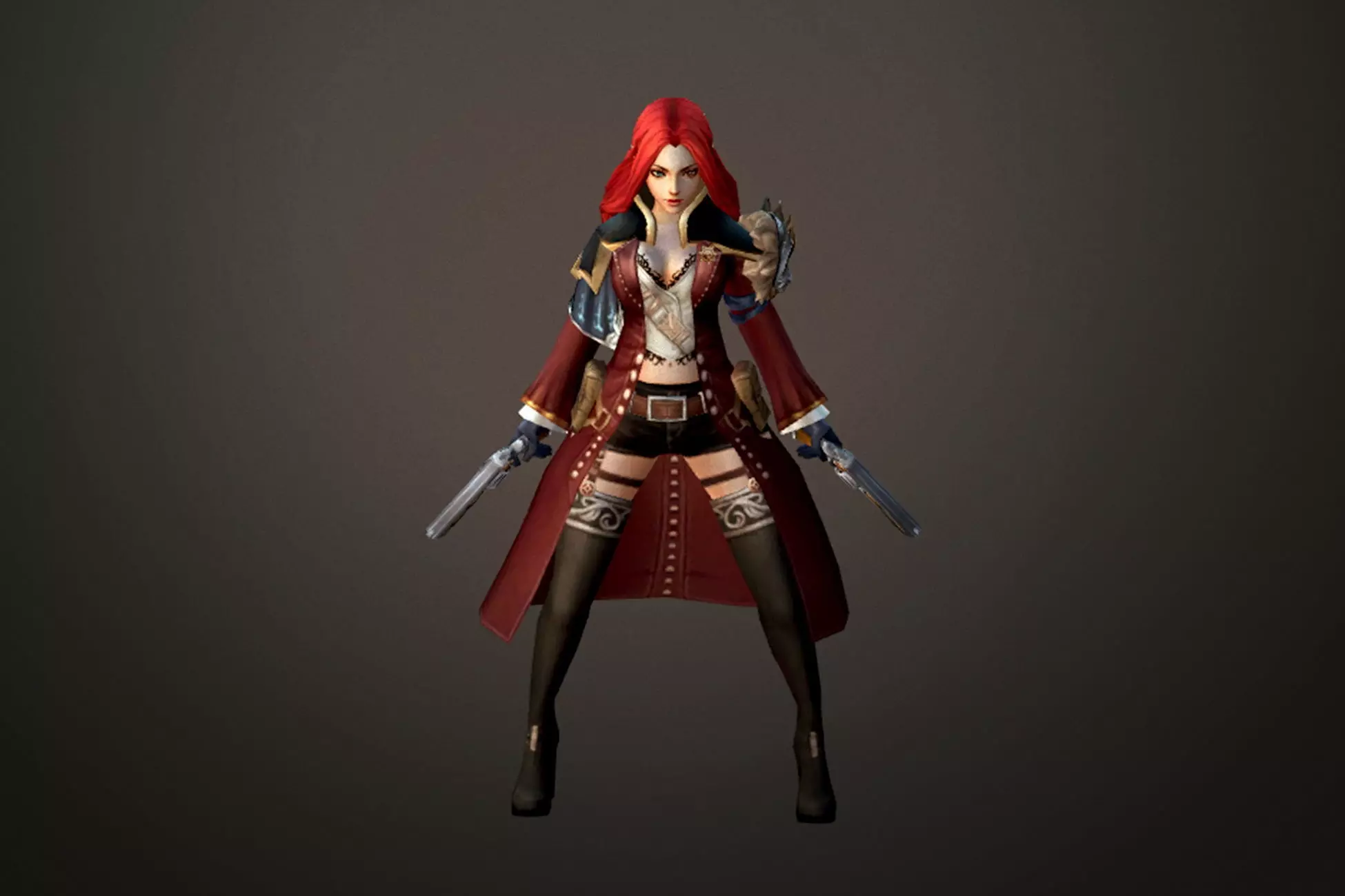 Fantasy Chess RPG Character - Trinity Low-poly 3D model_0