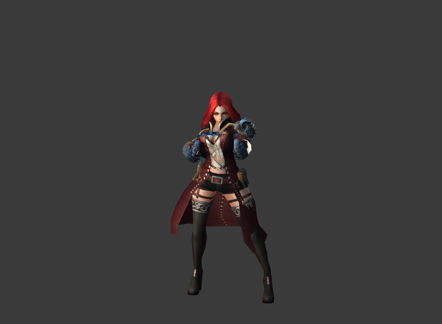 Fantasy Chess RPG Character - Trinity Low-poly 3D model_3