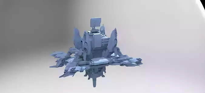 Sci-Fi Droid Drone 1