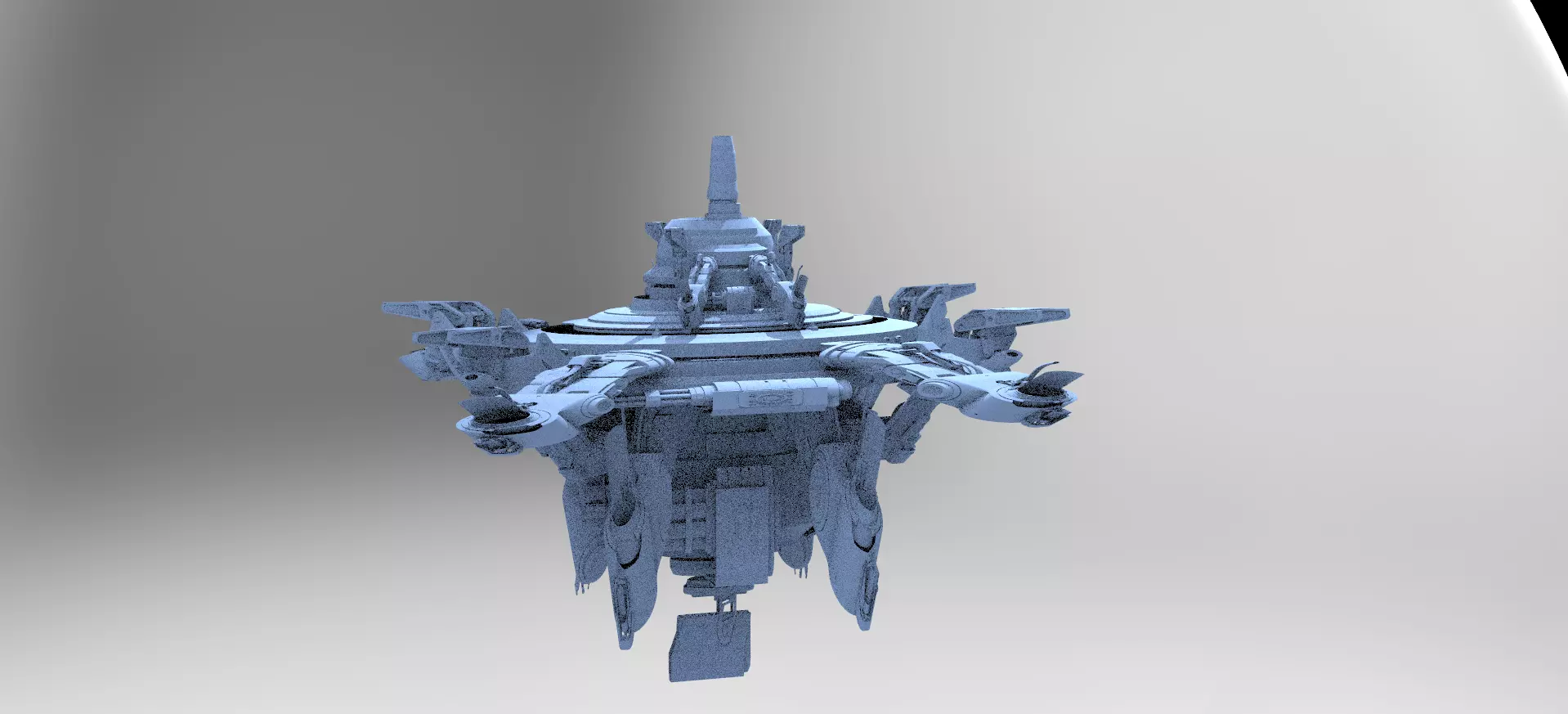 Sci-Fi Droid 2 3D model