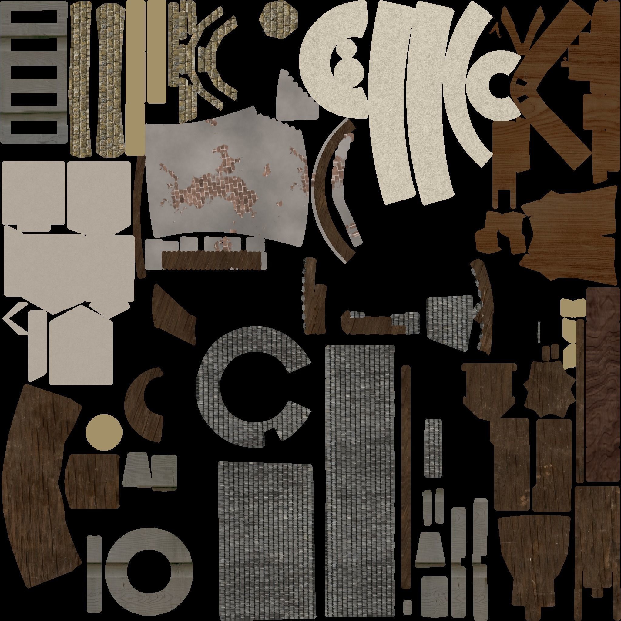 Mystic Medieval Tower Low-poly 3D model_9