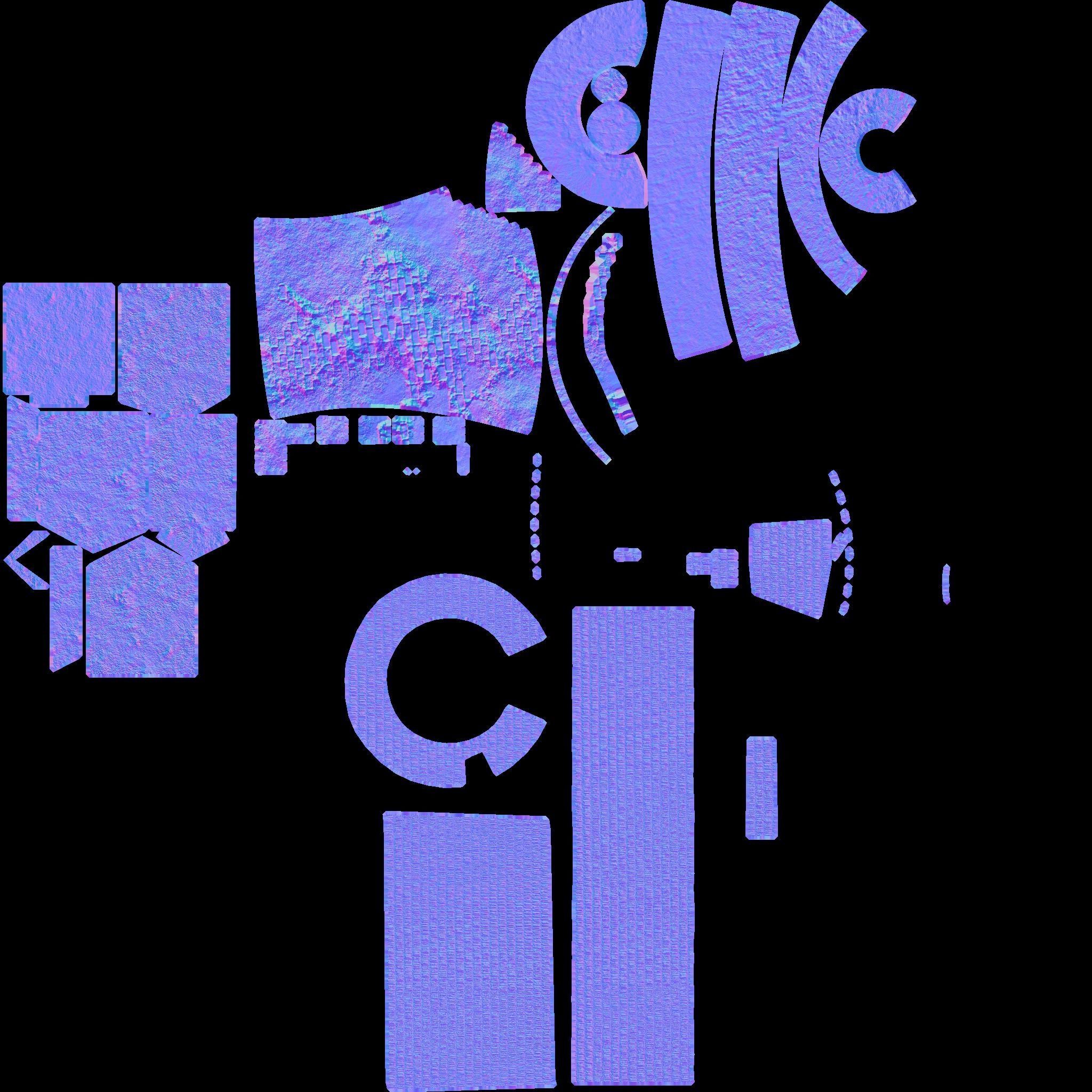 Mystic Medieval Tower Low-poly 3D model_10