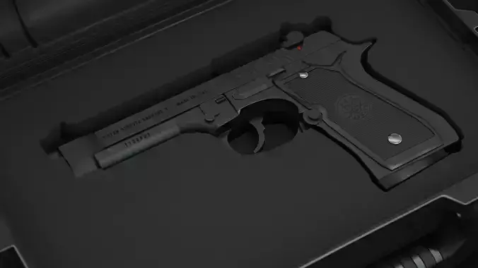 Pietro Beretta M9 3D model