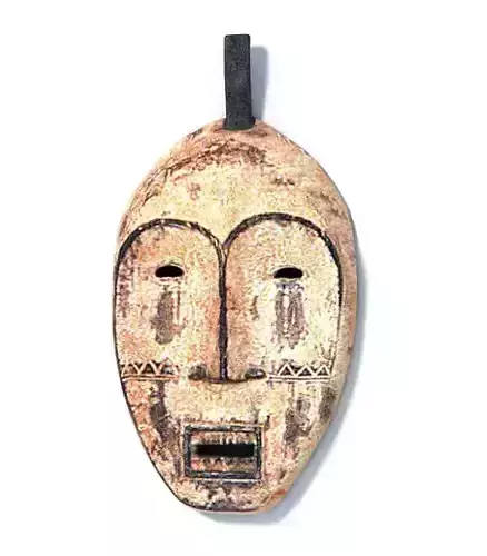 Wall Decor  Tribal Mask 3D model
