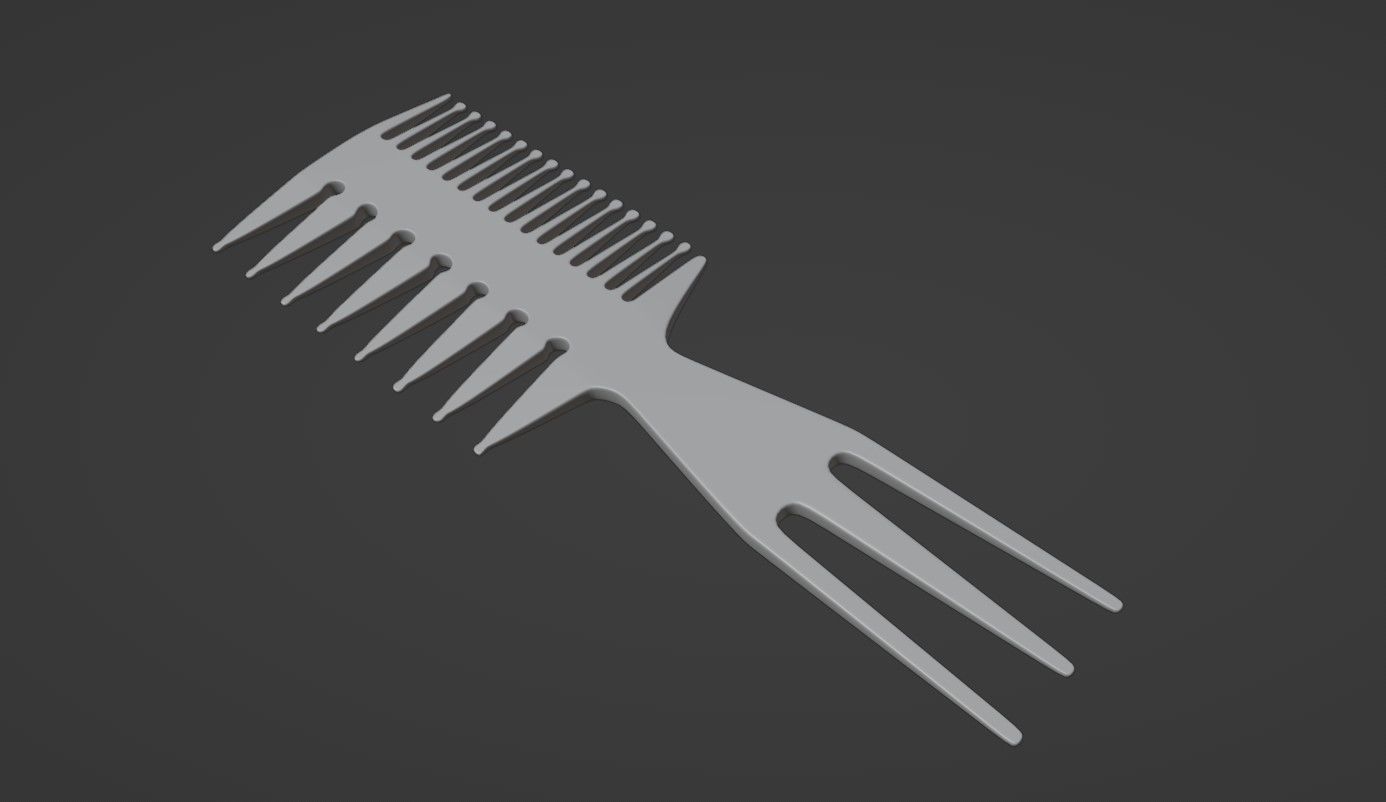 Comb 03 3D model_4