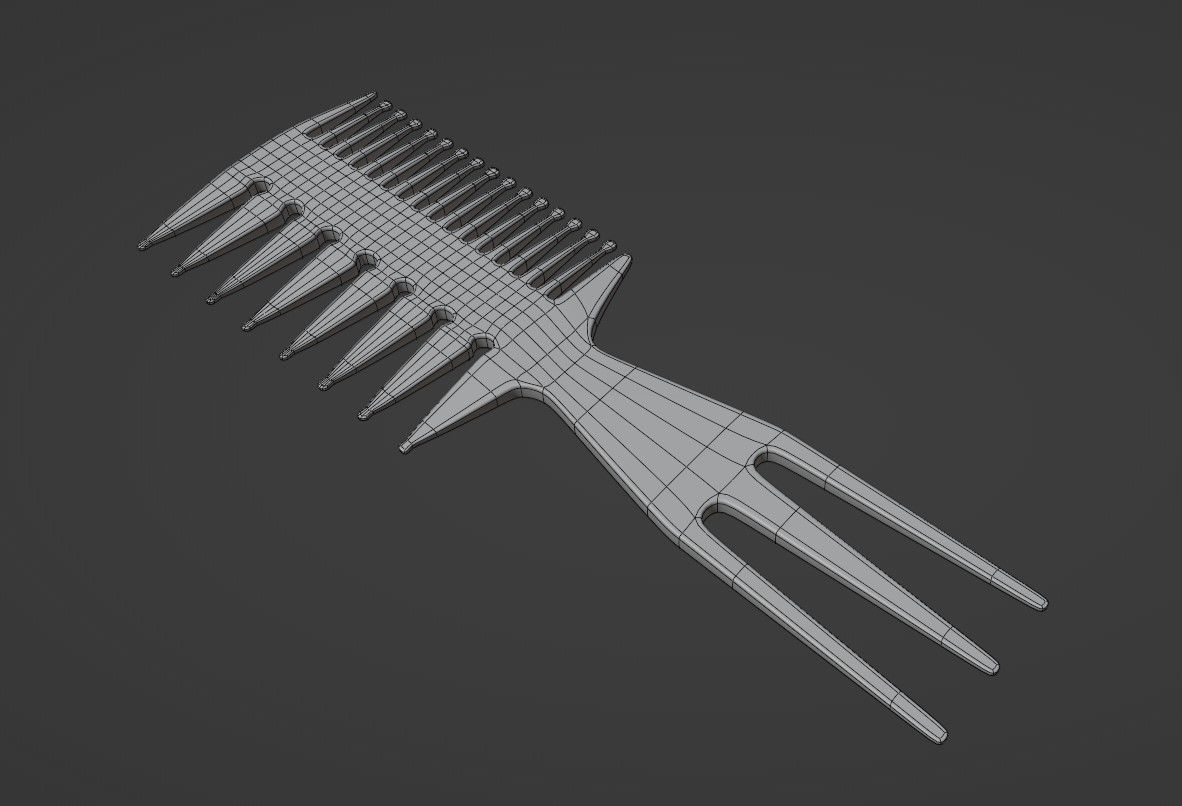Comb 03 3D model_5