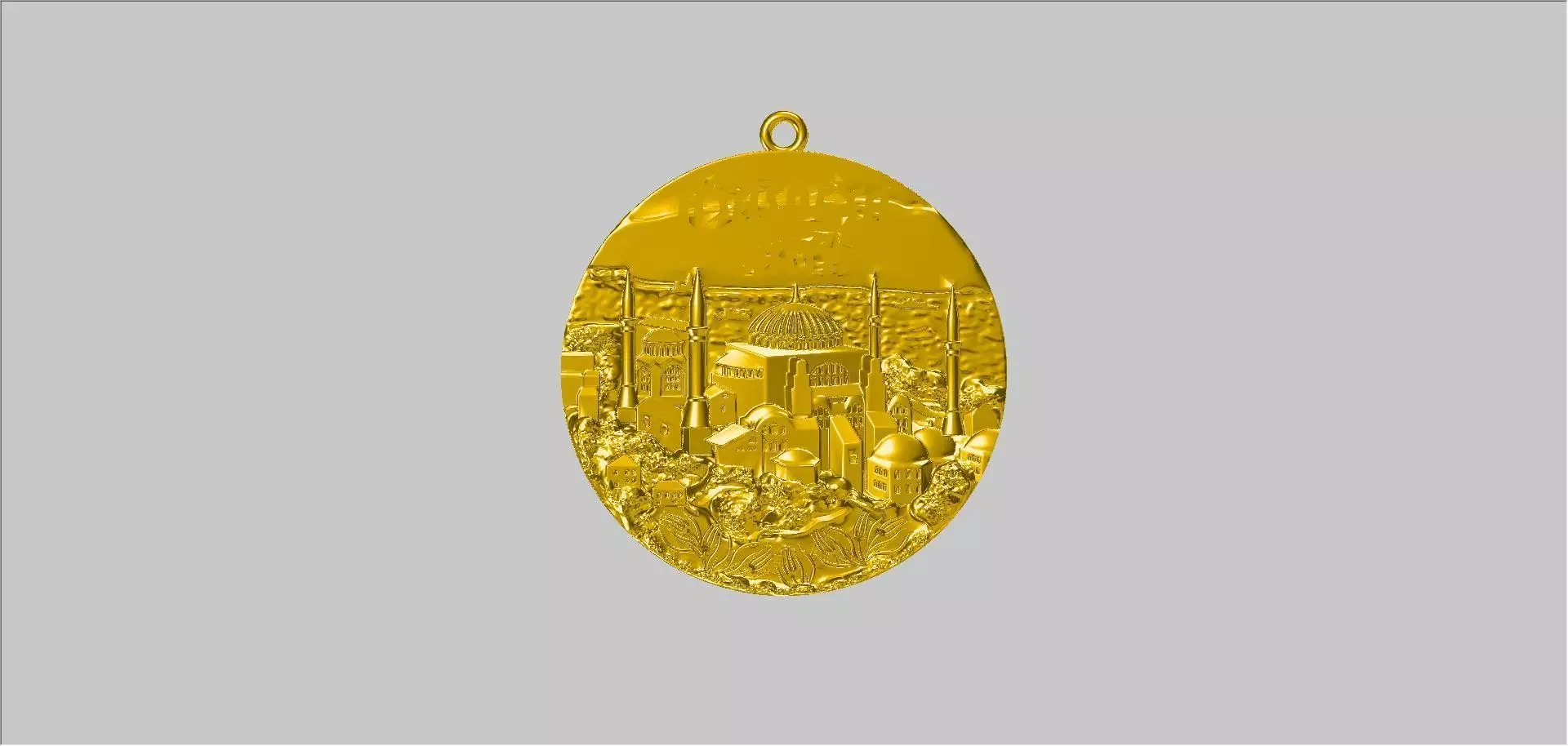 Hagia Sophia Mosque 3D print model_0