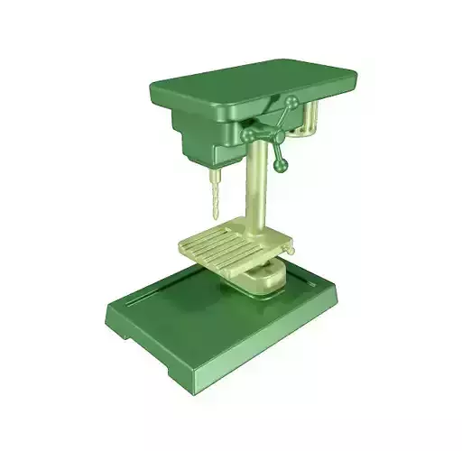 Marvelous Drilling Machine Toy Low-poly 3D model