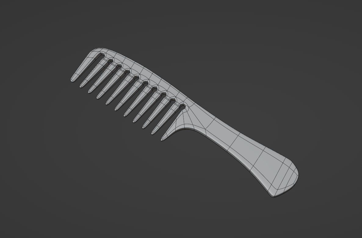Comb 04 3D model_5