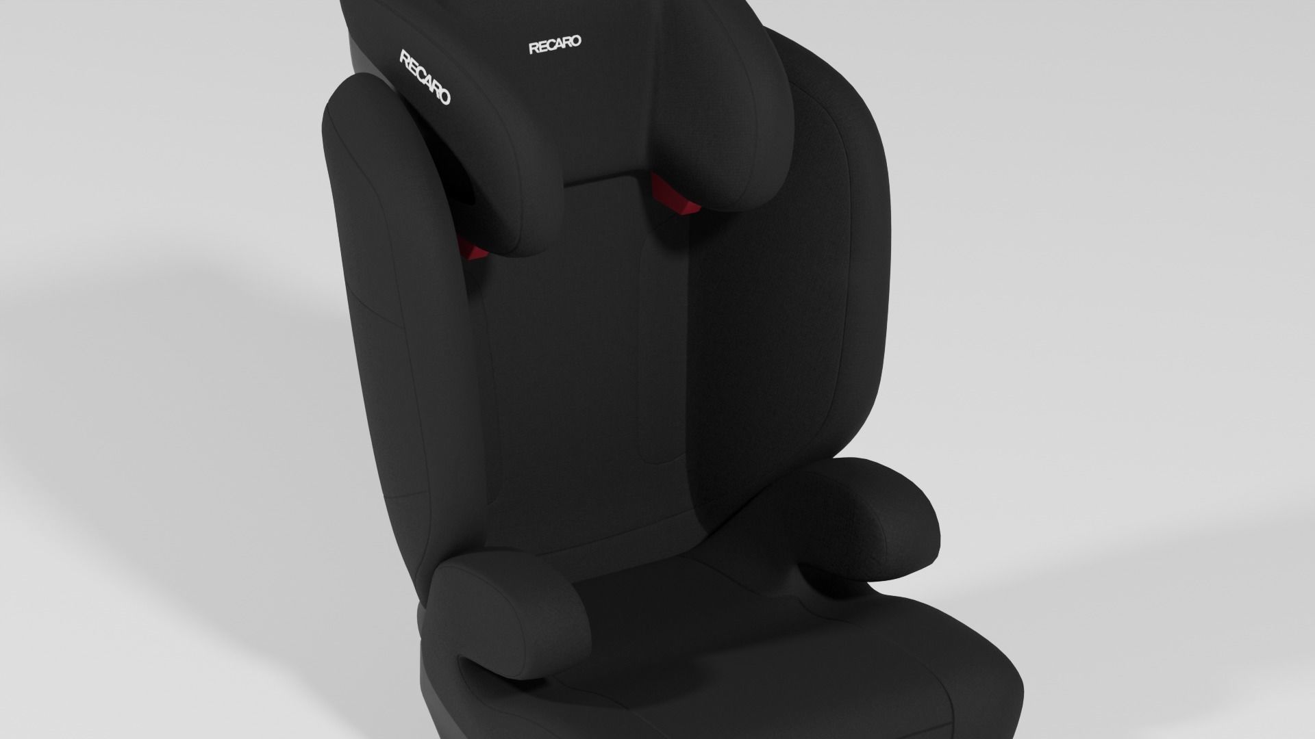 Recaro Monza Evo Seatfix car seats collection for infant S Low-poly 3D model_3